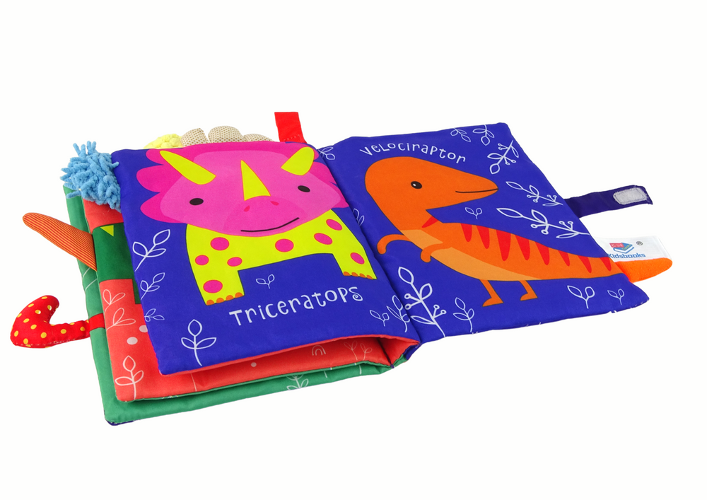 Dětská látková knížka dinosauři - Obrázek 2