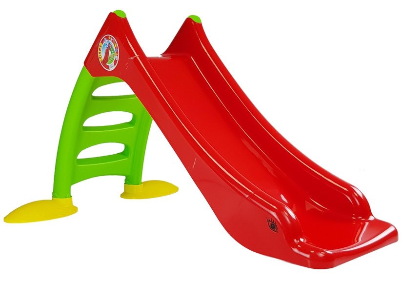 Dětská skluzavka 110 cm červená - Obrázek 2
