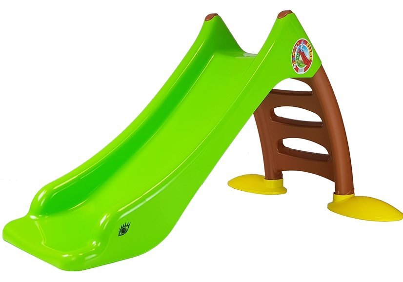 Dětská skluzavka 110 cm zelená