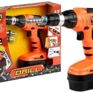 Dětská vrtačka s vrátky oranžová