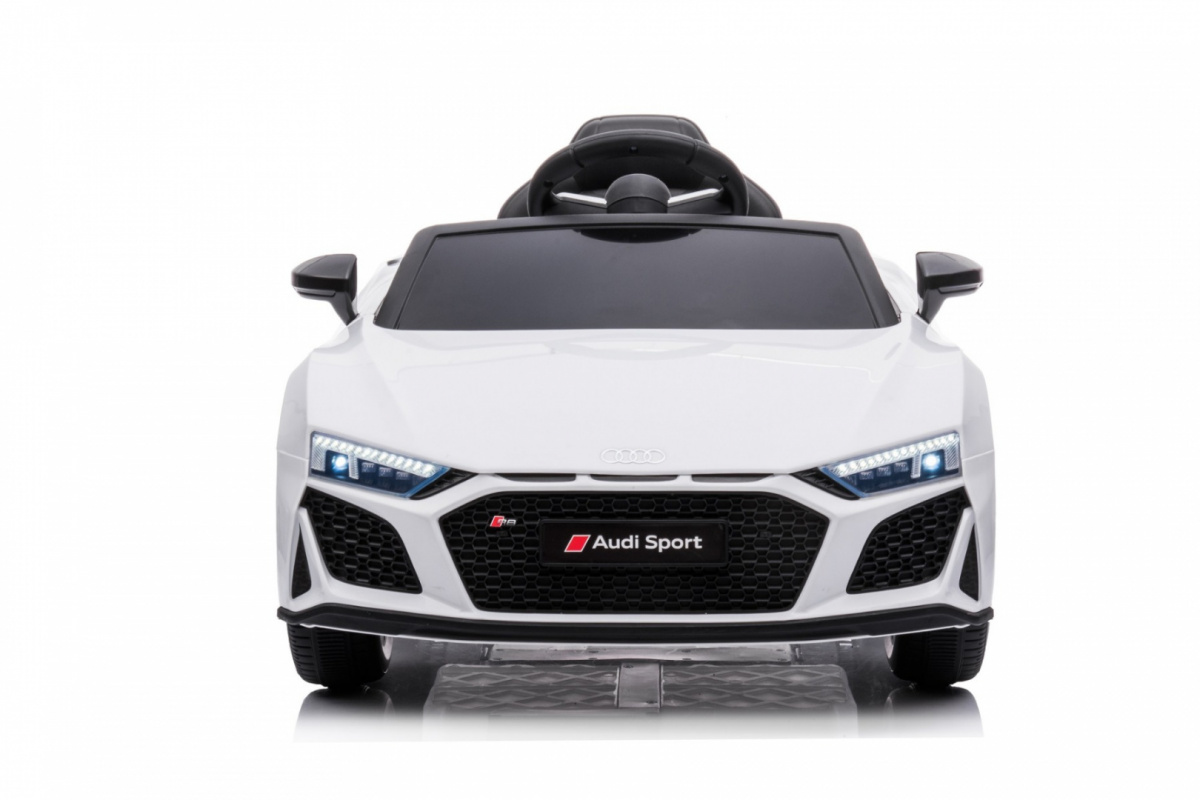 Dětské elektrické autíčko Audi R8 Lift bílé - Obrázek 2