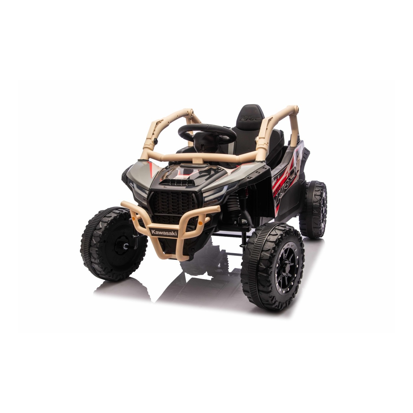 Dětské elektrické autíčko Buggy Kawasaki TERYX KRX1000 24V béžové - Obrázek 2