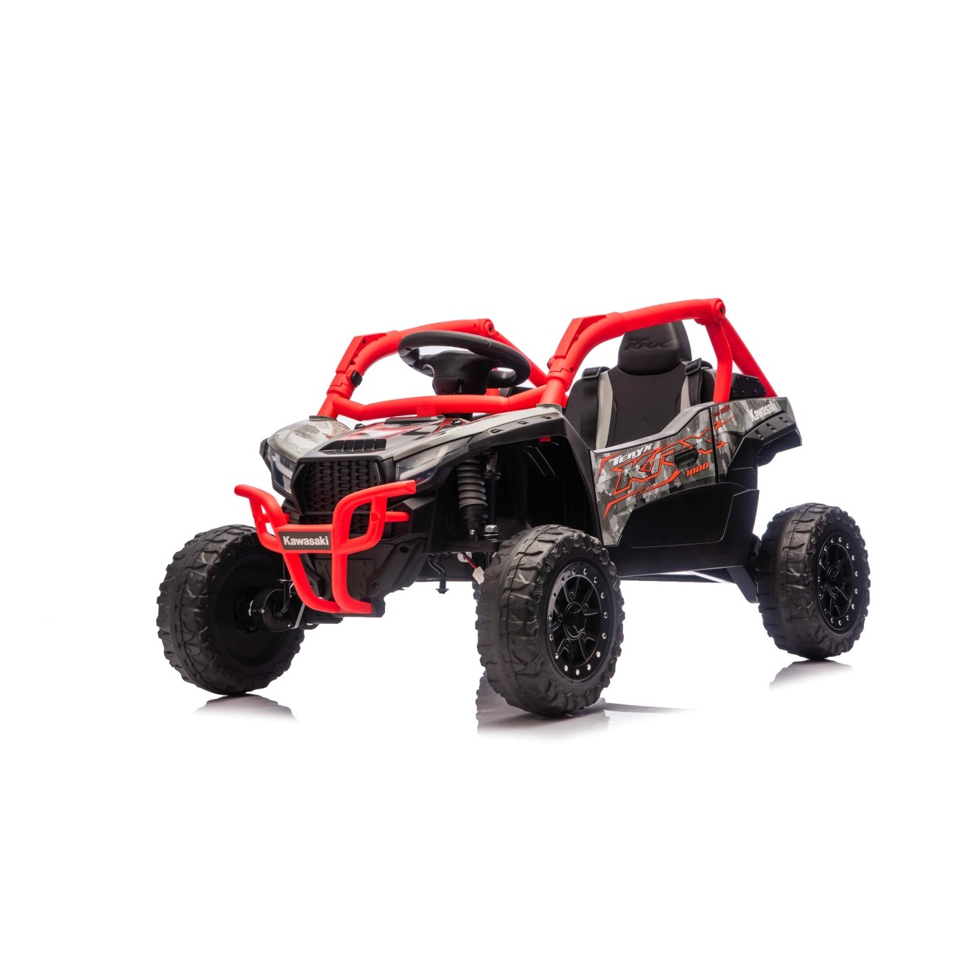 Dětské elektrické autíčko Buggy Kawasaki TERYX KRX1000 24V červené - Obrázek 2