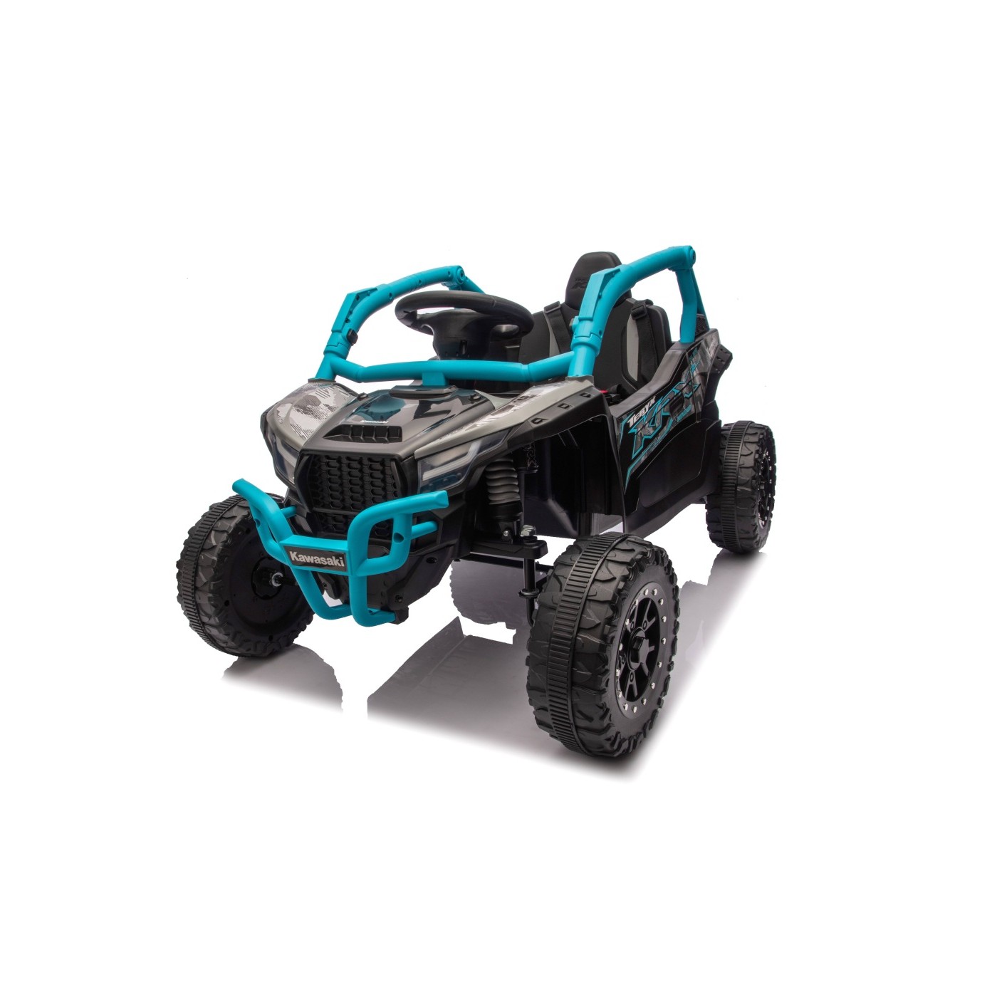 Dětské elektrické autíčko Buggy Kawasaki TERYX KRX1000 24V modré - Obrázek 2