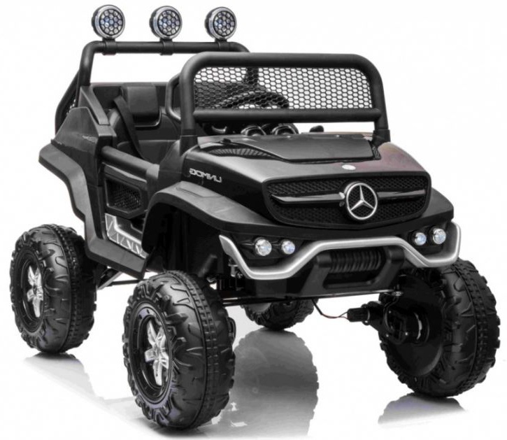 Dětské elektrické autíčko Buggy Mercedes-Benz Unimog 4x4 černé - Obrázek 2