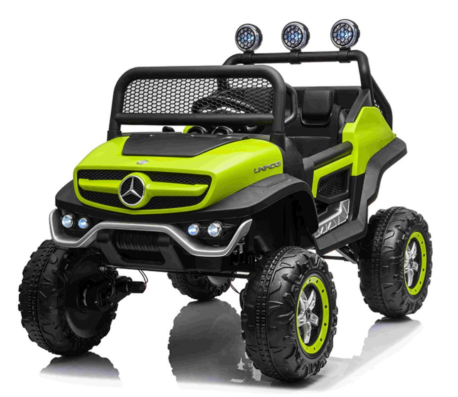 Dětské elektrické autíčko Buggy Mercedes-Benz Unimog 4x4 zelená