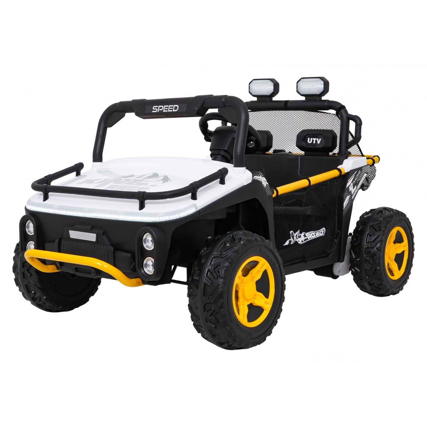 Dětské elektrické autíčko Buggy UTV Speed 24V bílé