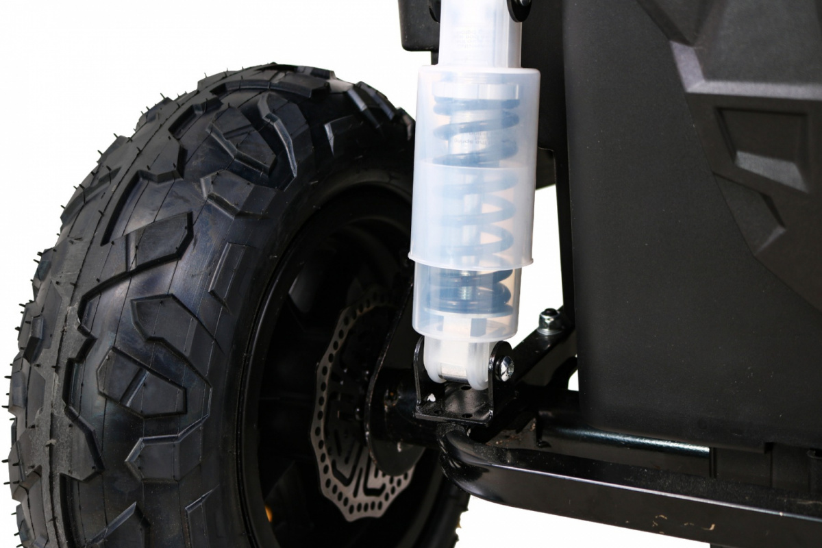 Dětské elektrické autíčko Buggy UTV Strong 24V nafukovací kola zelené - Obrázek 2