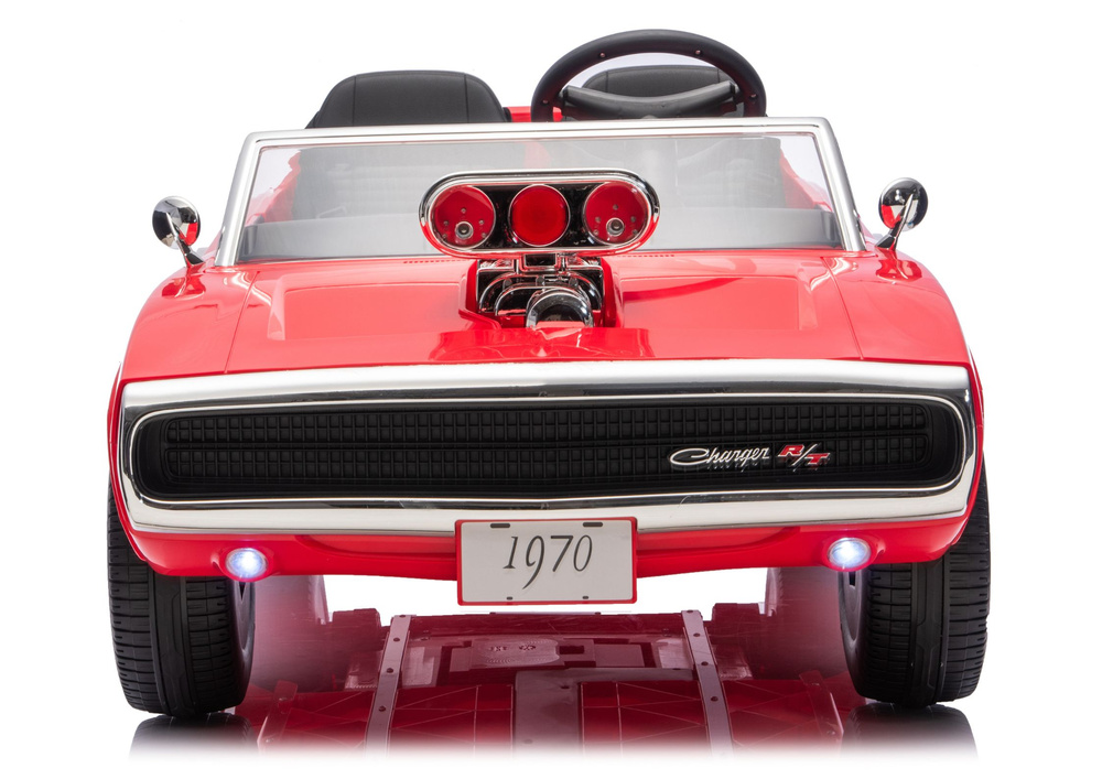 Dětské elektrické autíčko Dodge Charger R/T 24V 2x200W červené - Obrázek 2