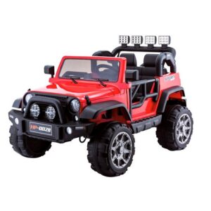 Dětské elektrické autíčko Jeep HP012 červené