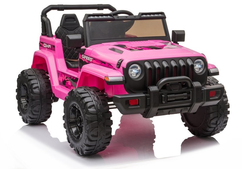 Dětské elektrické autíčko Jeep Speed růžové - Obrázek 2