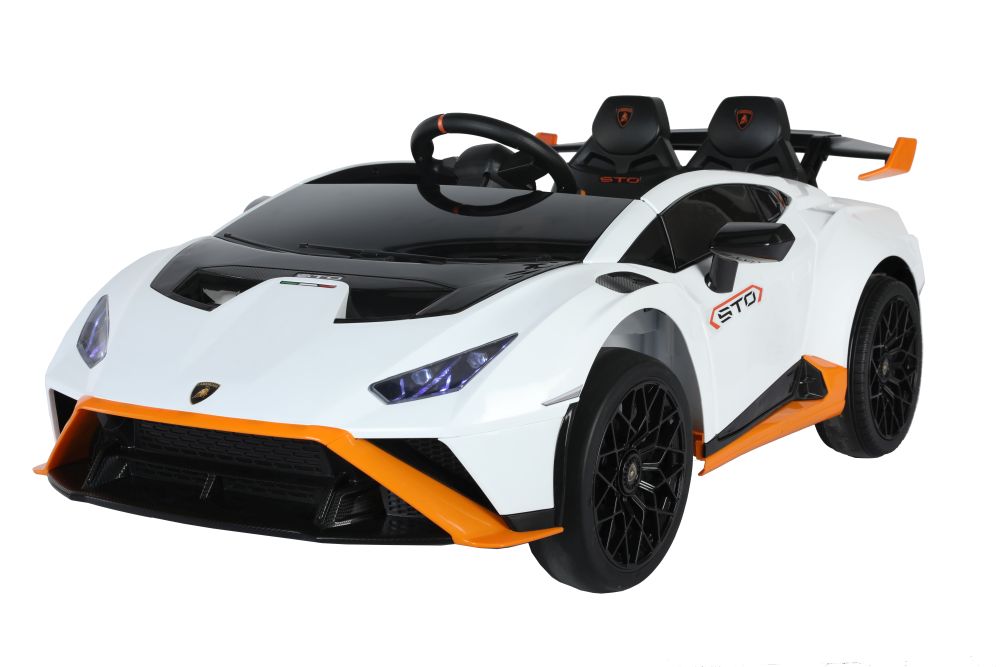 Dětské elektrické autíčko Lamborghini Huracán STO bílé