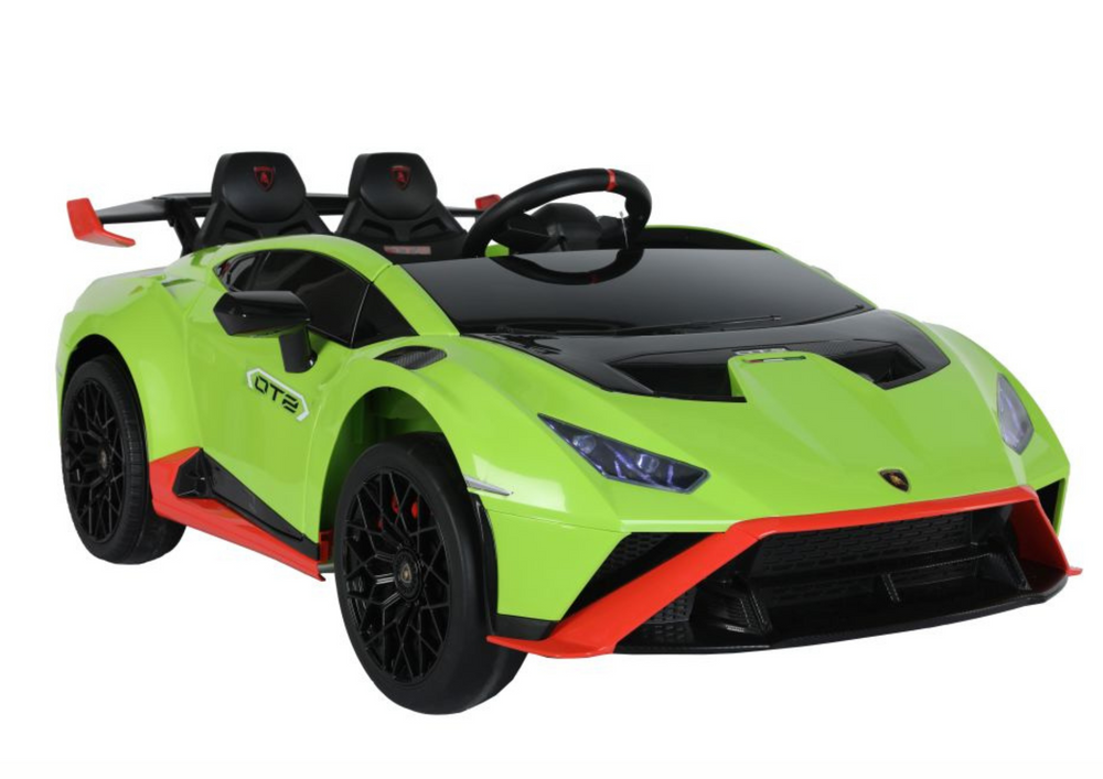 Dětské elektrické autíčko Lamborghini Huracán STO zelené - Obrázek 2
