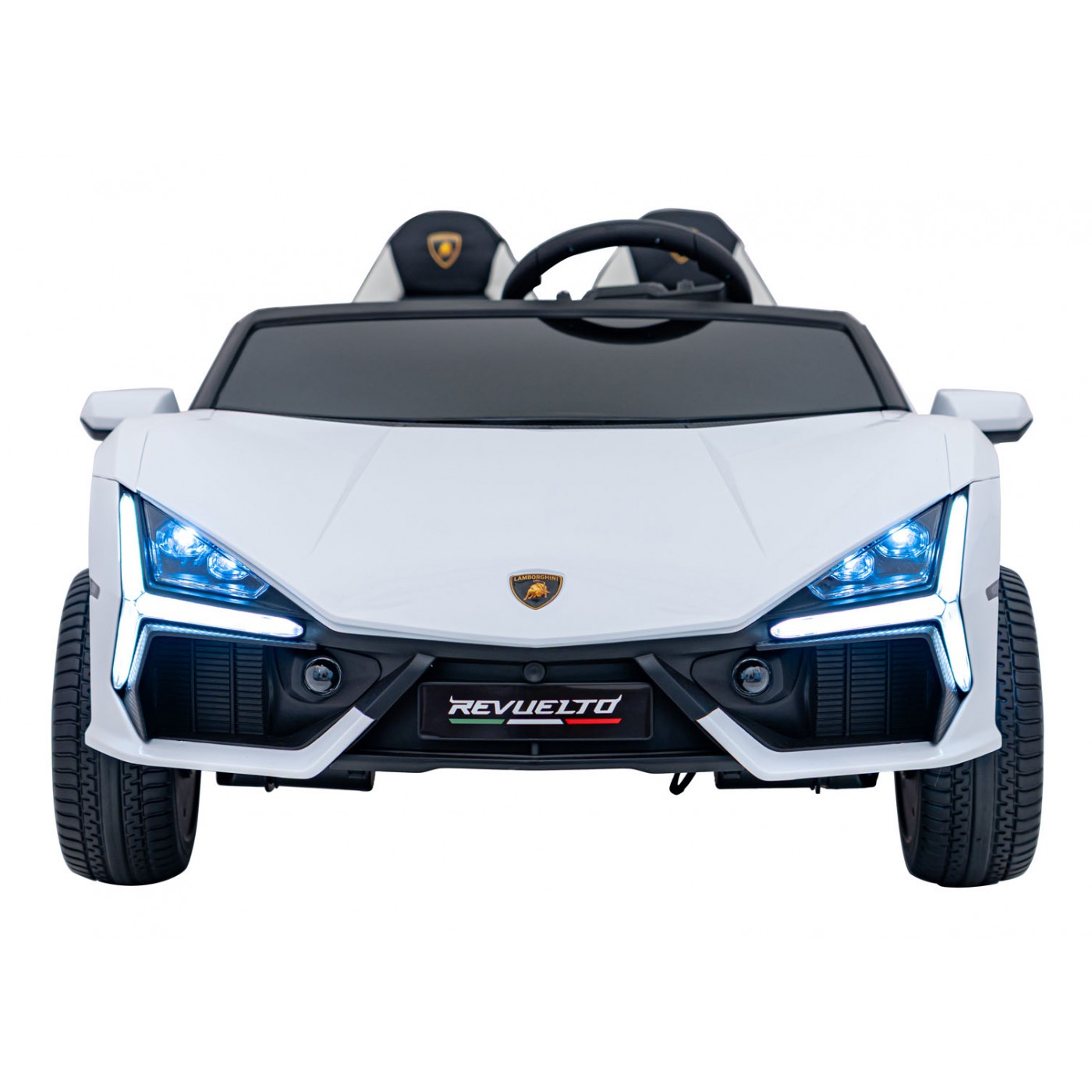 Dětské elektrické autíčko Lamborghini Revuelto XL 24V 4x200W bílé - Obrázek 2