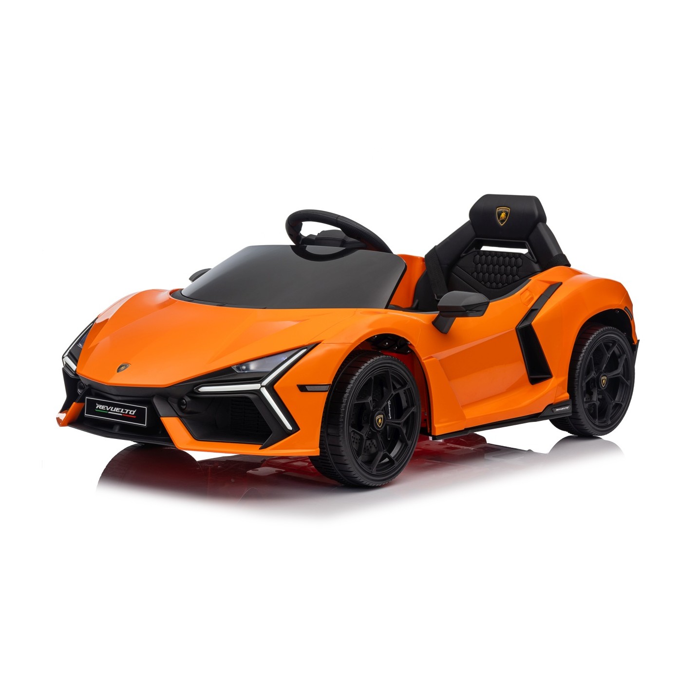 Dětské elektrické autíčko Lamborghini Revuelto oranžové - Obrázek 2