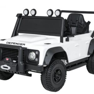 Dětské elektrické autíčko Land Rover Defender 110 SVX Concept bílé