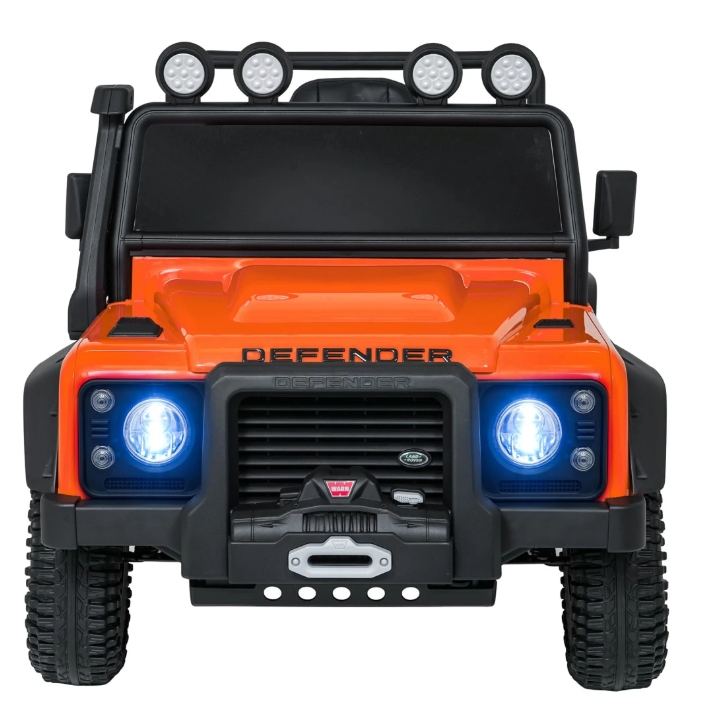 Dětské elektrické autíčko Land Rover Defender 110 SVX Concept oranžové - Obrázek 2