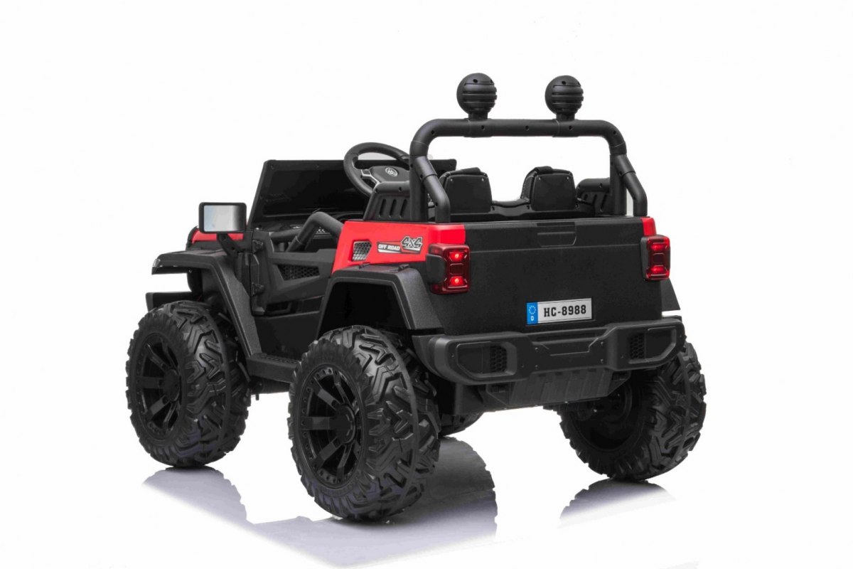 Dětské elektrické autíčko Master of Terain 4x4 červené - Obrázek 2