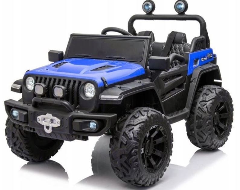 Dětské elektrické autíčko Master of Terain 4x4 modré