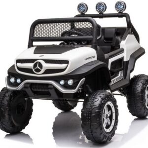Dětské elektrické autíčko Mercedes-Benz Unimog S 4x4 bílé