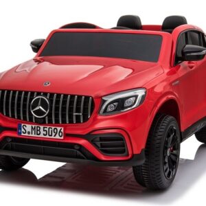 Dětské elektrické autíčko Mercedes GLC 63S 4x4 dvoumístné červené