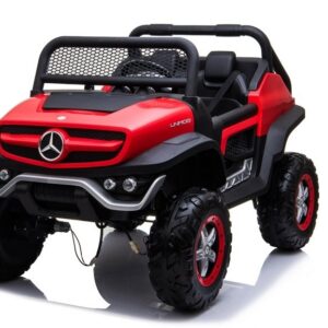 Dětské elektrické autíčko Mercedes Unimog 4x4 červené