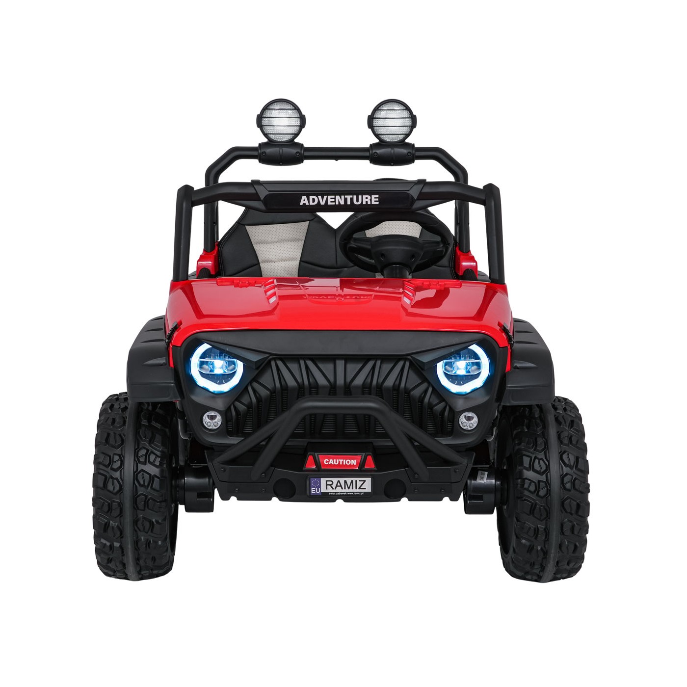 Dětské elektrické autíčko PASSION 4x200W 24V červené - Obrázek 2