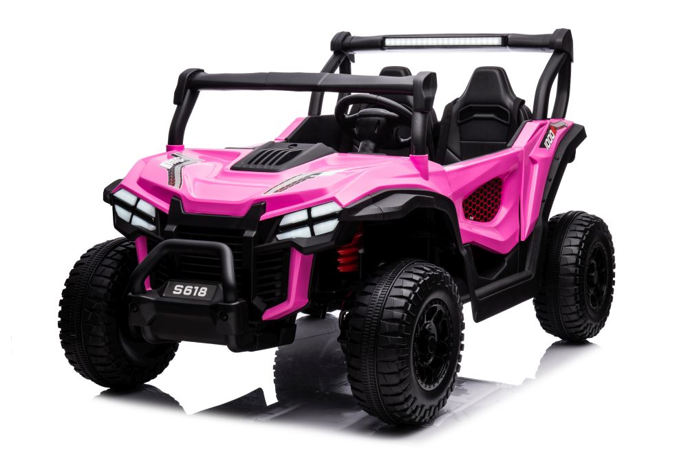 Dětské elektrické autíčko S618 4x4 24V růžové