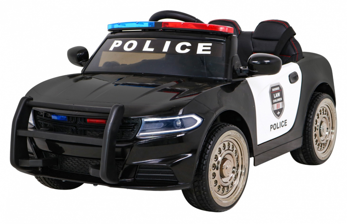 Dětské elektrické autíčko Super-Police černé