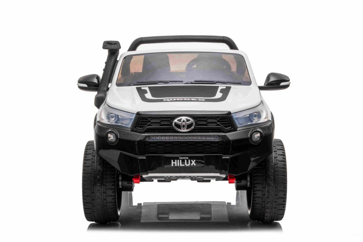 Dětské elektrické autíčko Toyota Hilux 4x4 bílé - Obrázek 2