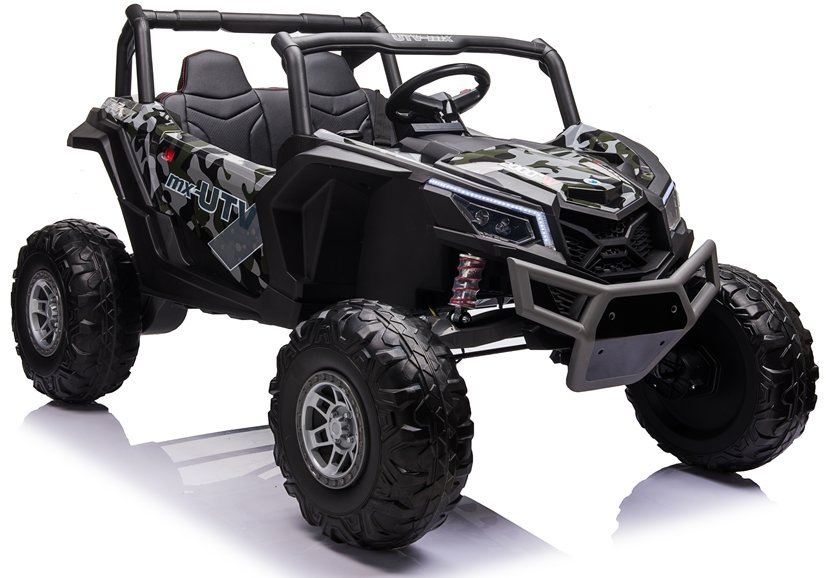 Dětské elektrické auto Buggy UTV-MX 4x4 LCD MP4 lakované maskáčové - Obrázek 2