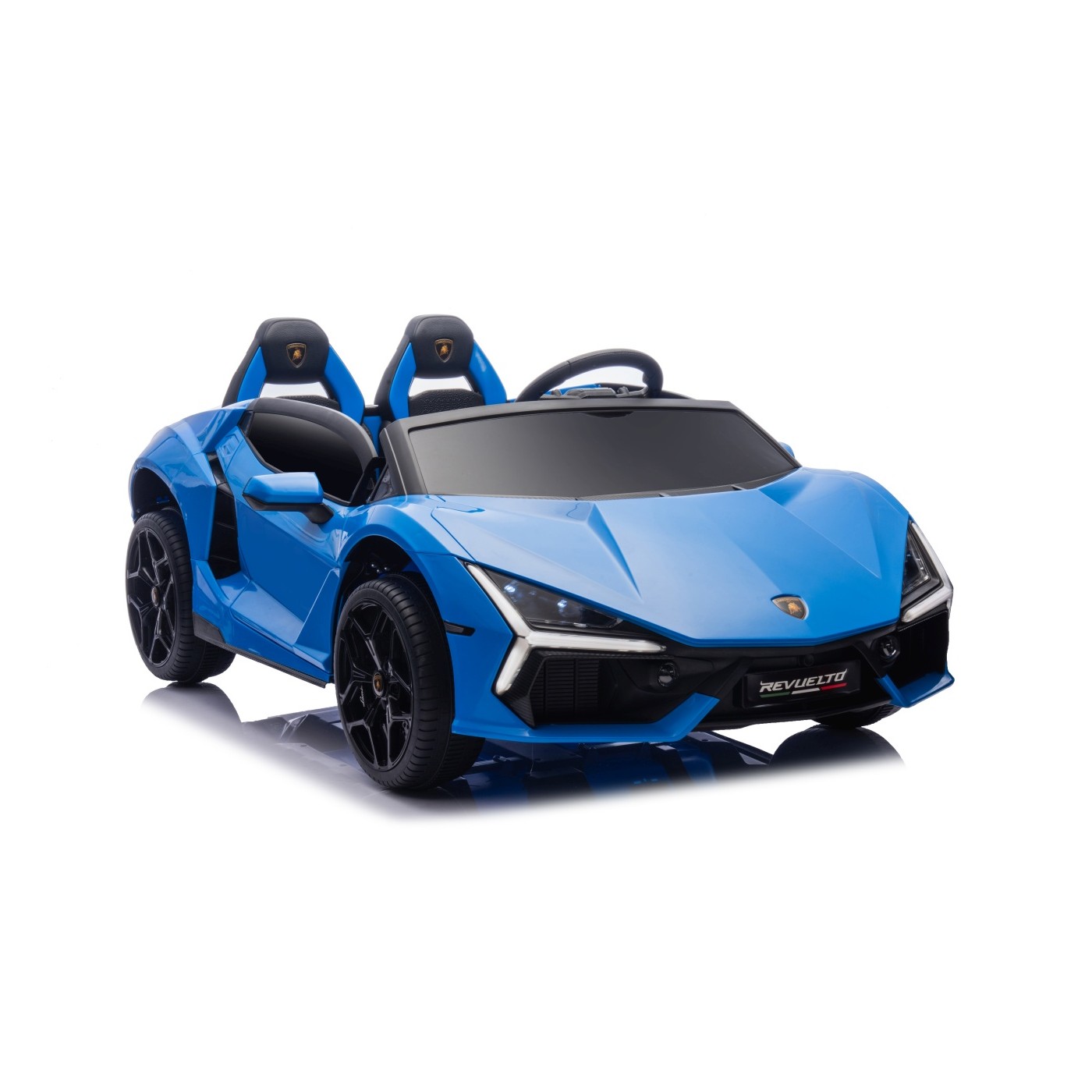 Dětské elektrické auto Lamborghini Revuelto XL STRONG modré - Obrázek 2