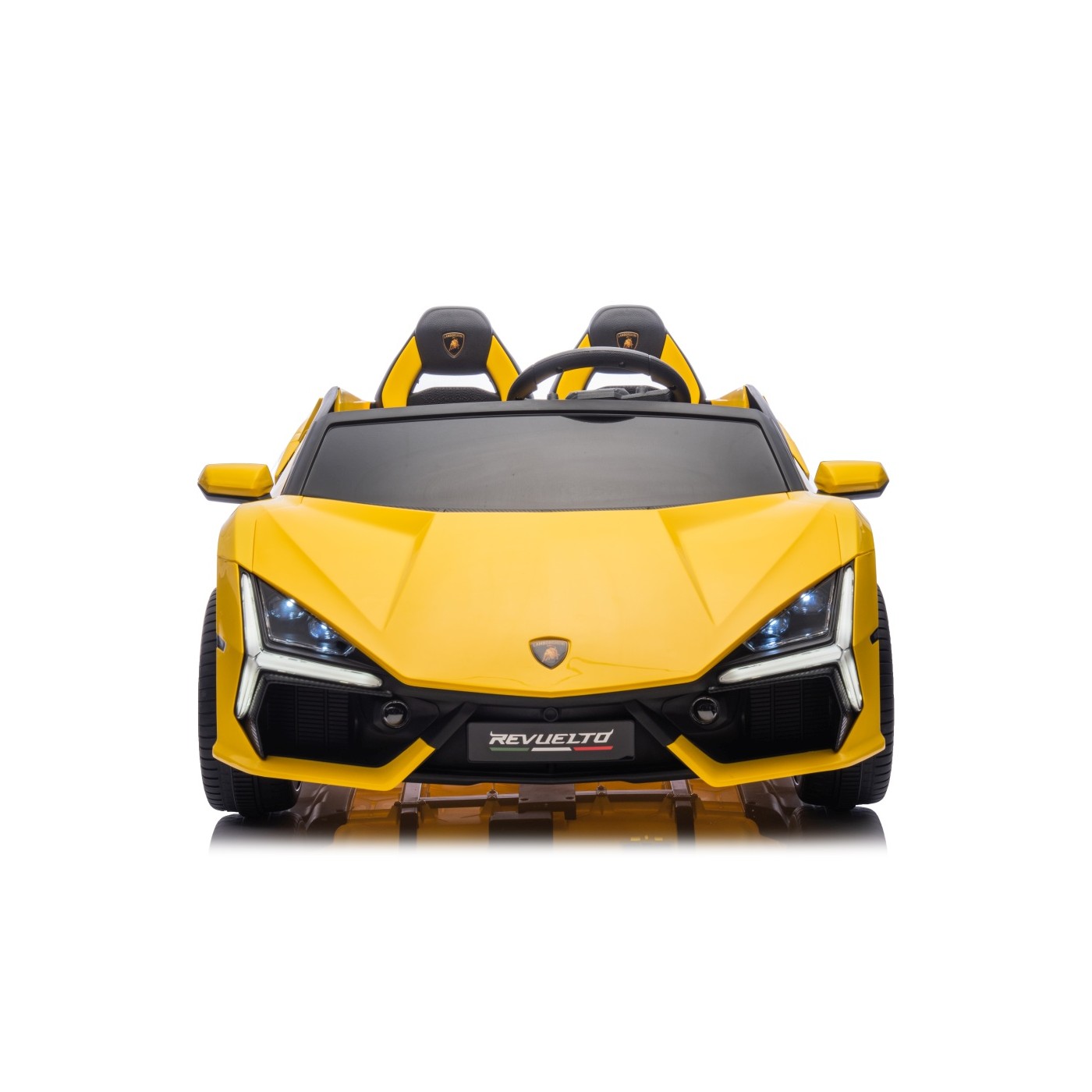 Dětské elektrické auto Lamborghini Revuelto XL STRONG žluté - Obrázek 2