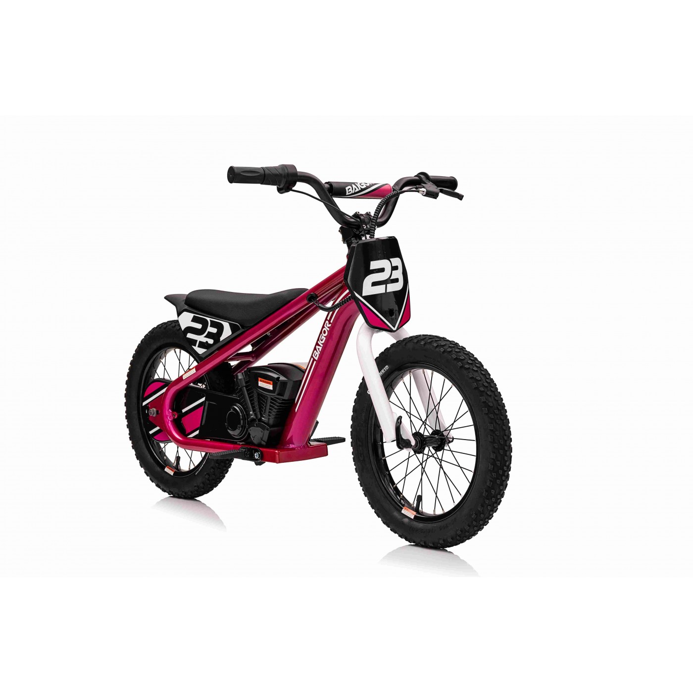 Dětské elektrické vozítko Motorka BAIGOR 23 PRO růžová - Obrázek 2
