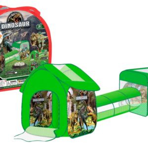 Dětské hřiště 3v1 stan s tunelem dinosauři