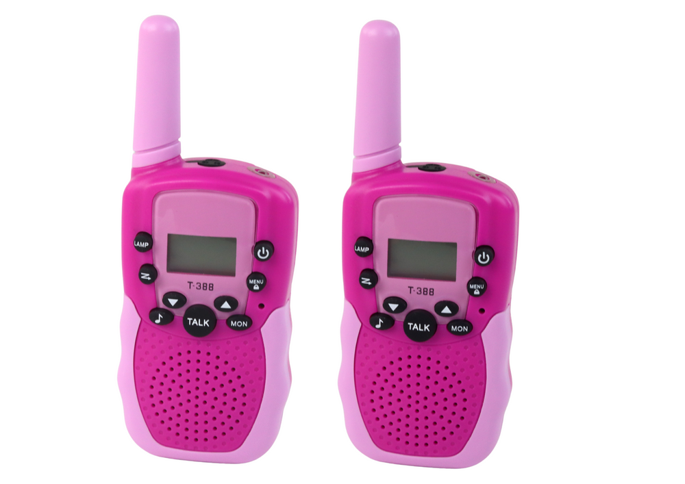 Dětské vysílačky Walkie Talkie růžové - Obrázek 2