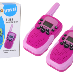 Dětské vysílačky Walkie Talkie růžové