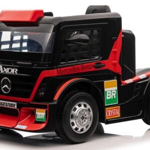 Dětský elektrický kamion Mercedes Axor LCD červený