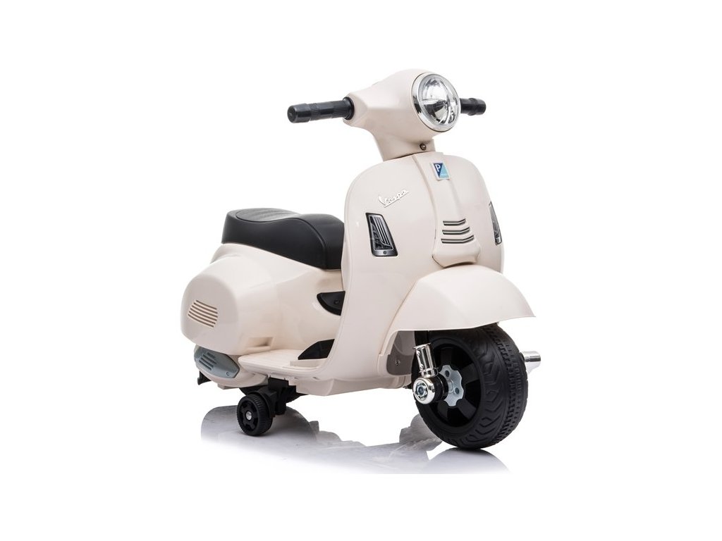Dětský elektrický skútr Vespa 300 Mini bílý - Obrázek 2