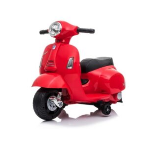Dětský elektrický skútr Vespa 300 Mini červený