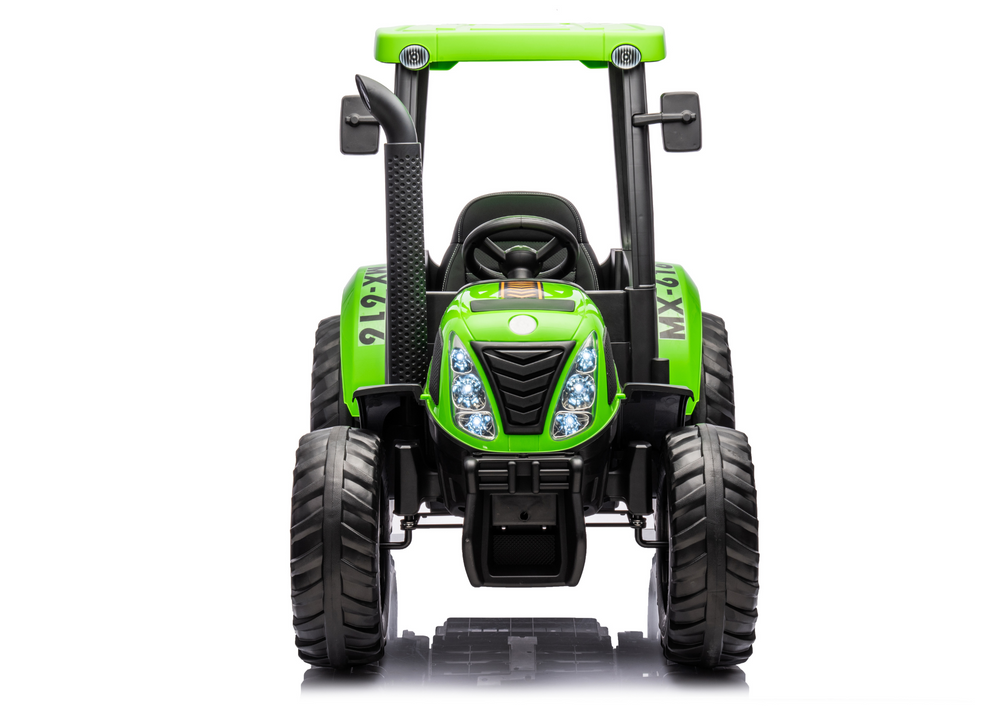 Dětský elektrický traktor A011 24V 400W zelený - Obrázek 2