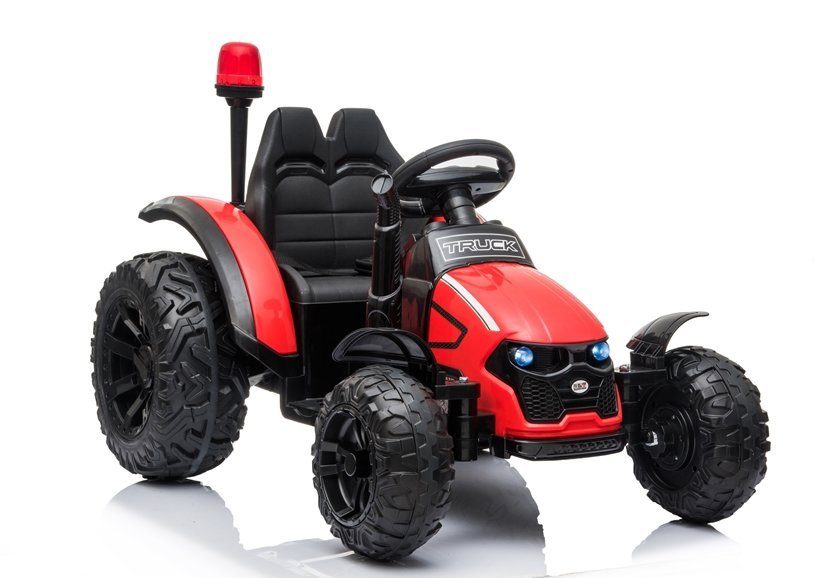 Dětský elektrický traktor s vlečkou Truck červený - Obrázek 2