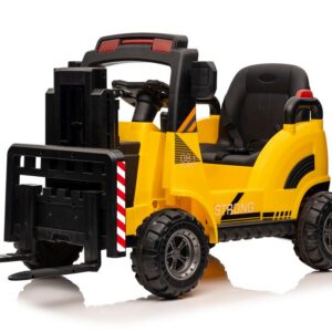 Dětský elektrický vysokozdvižný vozík WH101 žlutý