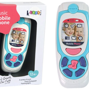 Dětský mobilní telefon modrý