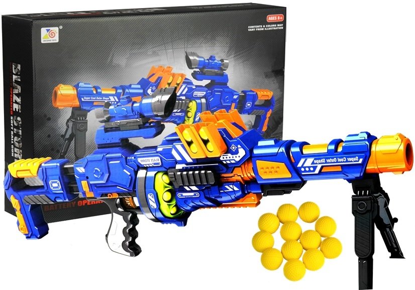 Dětský poloautomatický samopal na míčky Blaze Storm - Obrázek 2