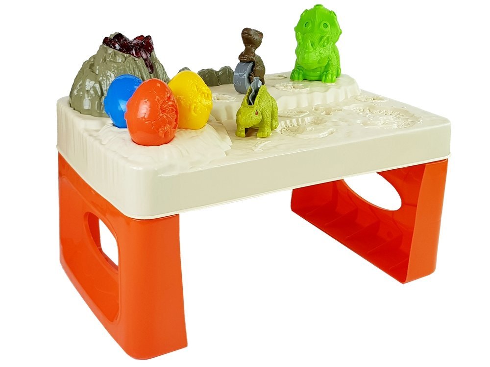 Dětský stoleček s plastelínou dinosauři - Obrázek 2
