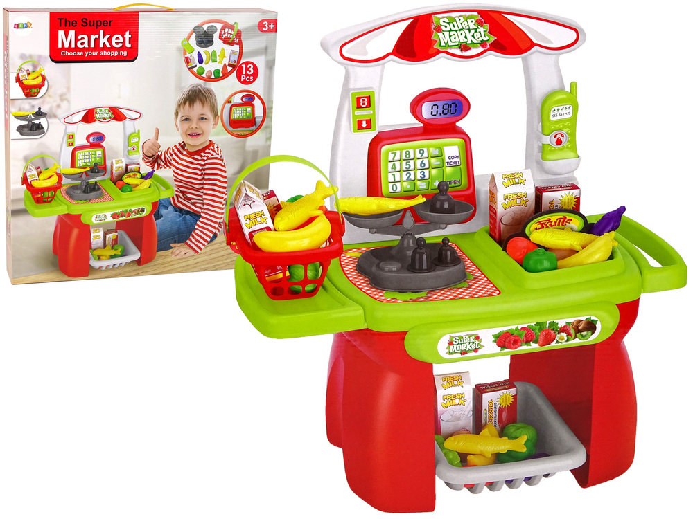 Dětský supermarket s doplňky