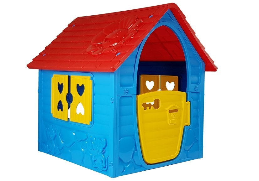 Dětský zahradní domeček PlayHouse modrý - Obrázek 2