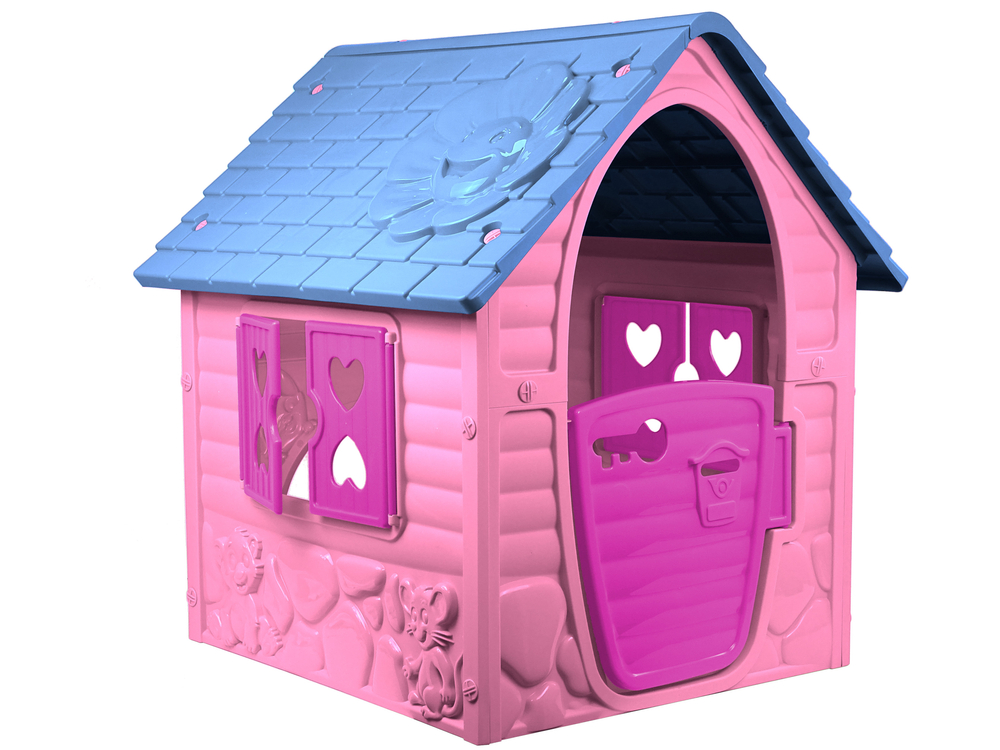 Dětský zahradní domeček PlayHouse růžový - Obrázek 2