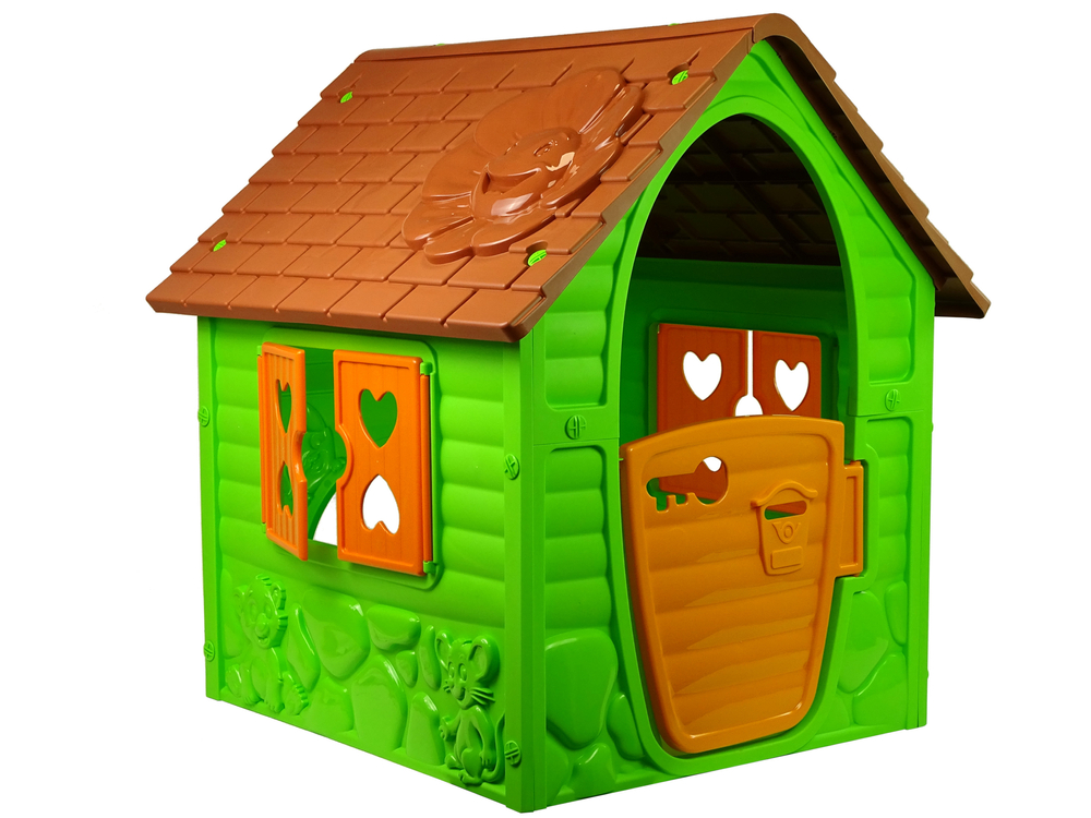 Dětský zahradní domeček PlayHouse zelený - Obrázek 2